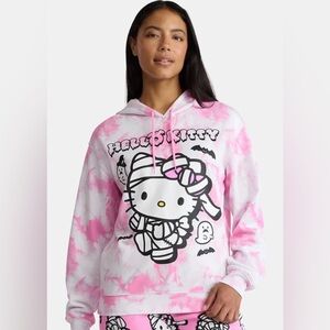 BRAND NEW Hello Kitty Halloween Graphic Hoodie Sweatshirt with Long Sleeves XS